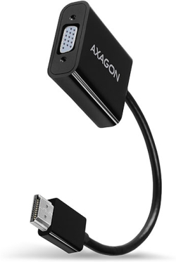 Кабел/адаптер Adapter HDMI M - VGA F, Audio, AXAGON RVH-VGAN