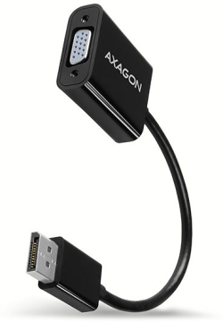 Кабел/адаптер Adapter DP M - VGA F, w-Cable, AXAGON RVD-VGN