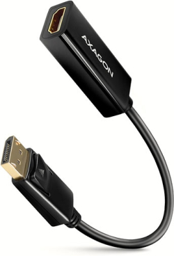 Кабел/адаптер Adapter DP M - HDMI F, w-Cable, 4K, AXAGON RVD-HI14N