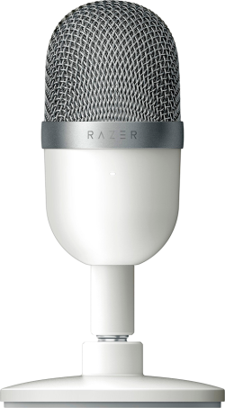 Микрофон Razer Seiren Mini, с кабел, 20-20000Hz, 110 dB, бял