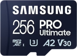 SD/флаш карта Samsung 256GB micro SD Card PRO Ultimate with Adapter
