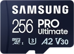 Samsung 256GB micro SD Card PRO Ultimate with Adapter