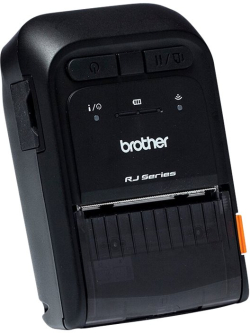 Етикетен принтер Brother RJ-2055WB, Директен термопечат, Черно-бял, 101.6 мм/сек, Bluetooth 4.2, WiFi