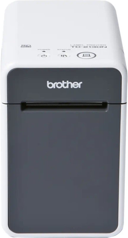 Етикетен принтер BROTHER TD-2135N 63mm 300dpi 152.4mm-sec USB 2.0 LAN serial USB host