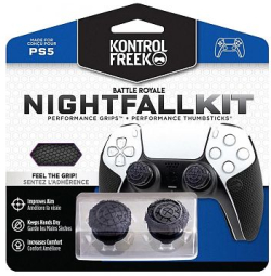 Други Kontrolfreek Performance Nightfall Kit PS5 с включени сменяеми бутони и грипове