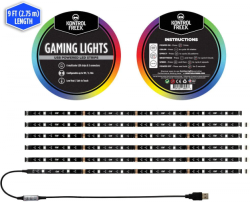 LED Лента RGB лента KontrolFreek Gaming Lights Kit, USB (2.74m)