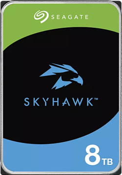 Хард диск / SSD Хард диск SEAGATE SkyHawk Surveillance 8TB, 256MB Cache, SATA 6.0Gb-s