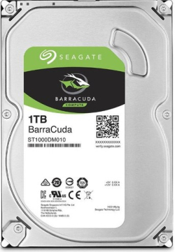 Хард диск SEAGATE BarraCuda, 1TB, 256MB, 7200 rpm,  SATA 3, ST1000DM014