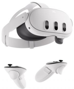 Мултимедиен продукт Комплект за виртуална реалност VR очила Oculus Quest 3 512GB