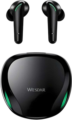 Слушалки Wesdar TWS128, True wireless, безжични, черни