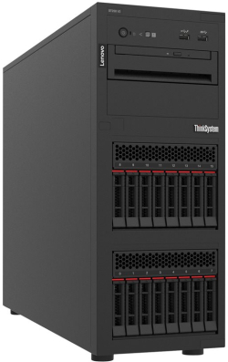 Сървър LENOVO ThinkSystem ST250 V2 Xeon E-2356G 6C 3.2GHz 12MB Cache 16GB UDIMM 8x2.5in SW
