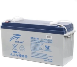 Акумулаторна батерия Оловна гелова батерия RITAR (DG12-150), 12V, 150Ah, 483 х 170 х 241 мм.