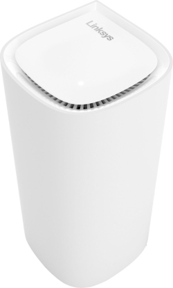 Безжични WiFi Mesh системa Linksys MX6201 Velop Pro Mesh Wi-Fi 6E система, 1-модул, бял