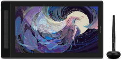 Таблет Графичен таблет HUION Kamvas Pro 16 (2.5K), USB, Черен