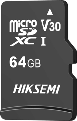 SD/флаш карта Hiksemi HS-TF-C1, Micro SD, 64 GB, с включен адаптер