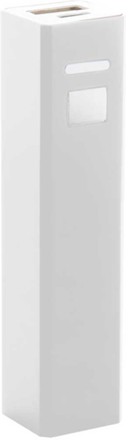 Външна батерия Cool Мобилна батерия Thazer, 2200 mAh, бяла
