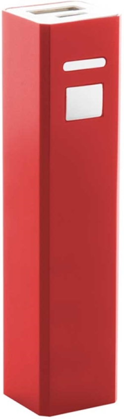 Външна батерия Cool Мобилна батерия Thazer, 2200 mAh, червена