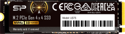 Хард диск / SSD Silicon Power US75, 2TB SSD, M.2 2280, PCIe Gen 4x4, Read-Write: 7000 - 6500 MB-s