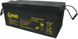 Aкумулаторна батерия Long WPL230-12 F18, 12V 230Ah, 238 х 219 х 522 мм
