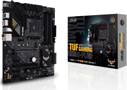 Дънна платка ASUS TUF GAMING B550-PLUS, AM4, 4х DDR4, 3200 MHz, 2500 Mb/s, HDMI, DP, USB Type-C, ATX