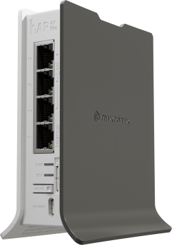 Безжичен рутер MikroTik hAP ax lite LTE6, 2.4 GHz, 574 Mbps, 802.11ax/n/b/g, RouterOS v7