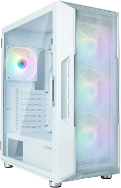 Кутия Zalman кутия Case ATX - I3 NEO White - RGB, Mesh