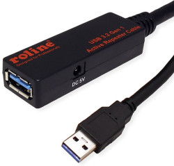 Кабел/адаптер Cable USB3.2 A-A M-F+Repeater, 10m, 12.04.1070