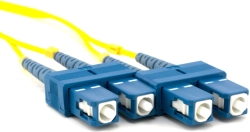 Оптична пач корда SeaMAX, 5m, SC-SC UPC, SM G652D, duplex, 2.0mm, LSZH