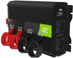 Инвертор PRO GREEN CELL, 12-220V, DC-AC, 3000W-6000W, Модифицирана синусоида