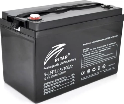 Акумулаторна батерия LIFePO4 Батерия за соларни системи LFP12.8V100AH 12V - 100Ah -330- 172 -214 мм.