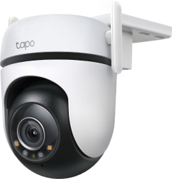 Камера TP-Link Tapo C520WS, 4MP, H.264, Mикрофон, Безжична, ONVIF, IP66, Alexa, 3.18 mm