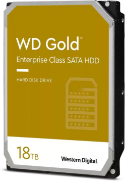 Хард диск / SSD WD Gold Enterprise, 18TB, 512MB Cache, 7200 rpm, SATA 3 6Gb/s, 3,5"