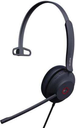 Слушалки Yealink UH37 моно слушалки, USB-A, MS, черен