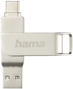 USB флаш памет HAMA Флаш памет C-Rotate Pro, USB-C 3.1-3.0, 128GB, 100MB-s, 182491