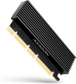 RAID Контролер Адаптер AXAGON PCI-E 3.0 16x - M.2 SSD NVMe, до 80mm SSD, low profile, heatsink PCEM2-XS