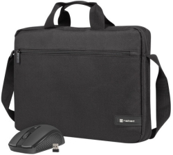 Чанта/раница за лаптоп Natec laptop bag WALLROO 2 15.6" with wireless mouse Black