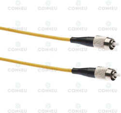 Оптична пач корда FC-UPC-FC-UPC, симплекс, сингъл мод OS2, 3 мм оптичен пач кабел Изберете дължина 1 метър