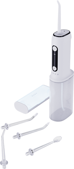 Зъбен душ AENO ADI0001, 5V, 8W, 2200mAh, 200ML, LED индикатор, 9 bar, 100 PSI