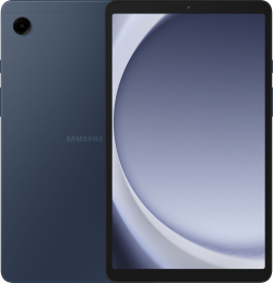 Таблет Samsung Galaxy Tab A9, 8.7" 1340x800, 8GB, 128GВ, 802.11 aс, 5100 mAh, Тъмносин