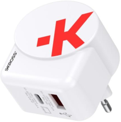 Принадлежност за смартфон Адаптер-зарядно SKROSS Euro USB Charger AC45PD, USB-A, USB-C