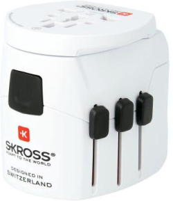 Принадлежност за смартфон Адаптер SKROSS PRO Light 4 x USB-A, 1.302471, World, Бял