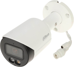 Камера Dahua IPC-HFW2249S-S-IL, 2MP, 3.6мм, H.265+, IR 30m, PoE, ONVIF, IP67, Микрофон