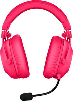 Слушалки LOGITECH G PRO X 2 LIGHTSPEED, Over-Ear, Bluetooth, 38 Ω, Розов
