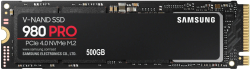 Хард диск / SSD Samsung 980 PRO, 500GB, M.2 2280, PCIe 4.0 x4, 6900 MB/s, TRIM