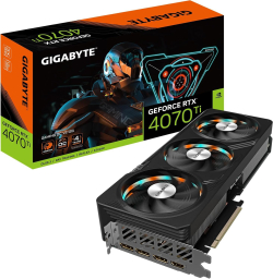 Видеокарта Gigabyte GeForce RTX 4070Ti Gaming OC V2, 12GB GDDR6X, 3x DP 1.4a, 1x HDMI 2.1a
