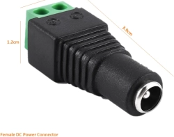 Букса за DC захранване Female - DC-06FT