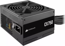 Захранване CORSAIR CX750, ATX, 750W, Модулно, 120 мм, 80 Plus Bronze