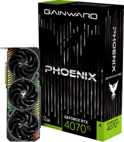 Видеокарта Gainward GeForce RTX 4070Ti Phoenix, 12GB GDDR6X, 192 bit, 3x DP 1.4a, 1x HDMI 2.1a