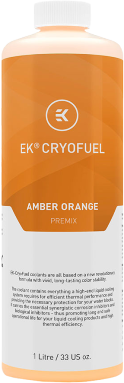 Охлаждане EK-CryoFuel Amber Orange (Premix 1000mL)