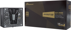 Захранване Seasonic Prime GX-650, ATX, 650 W, 90%, 80 Plus Gold, Модулно